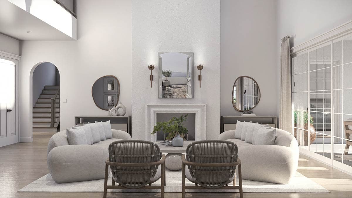 Plan 623635DJ: Grand Coastal Contemporary House Plan with 6 Bedrooms and Two-Story Great Room - Image #18 - Coastal Contemporary, Contemporary, European, Florida-Style, Modern