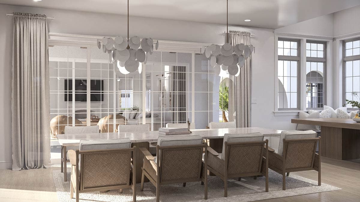 Plan 623635DJ: Grand Coastal Contemporary House Plan with 6 Bedrooms and Two-Story Great Room - Image #25 - Coastal Contemporary, Contemporary, European, Florida-Style, Modern