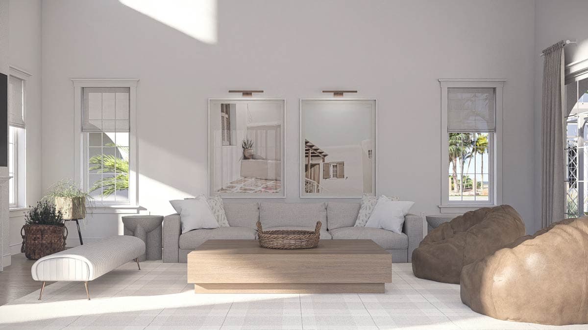 Plan 623635DJ: Grand Coastal Contemporary House Plan with 6 Bedrooms and Two-Story Great Room - Image #34 - Coastal Contemporary, Contemporary, European, Florida-Style, Modern