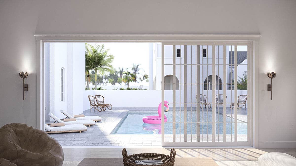 Plan 623635DJ: Grand Coastal Contemporary House Plan with 6 Bedrooms and Two-Story Great Room - Image #31 - Coastal Contemporary, Contemporary, European, Florida-Style, Modern