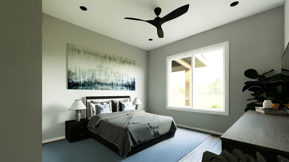 Plan 135421GRA: Contemporary Barndominium House Plan with 3 Beds and Expansive Garage - Image #13 - Barndominium, Contemporary, Country, Modern