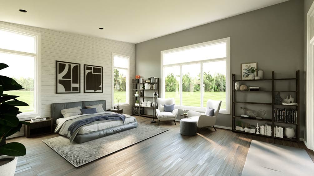 Plan 135421GRA: Contemporary Barndominium House Plan with 3 Beds and Expansive Garage - Image #18 - Barndominium, Contemporary, Country, Modern