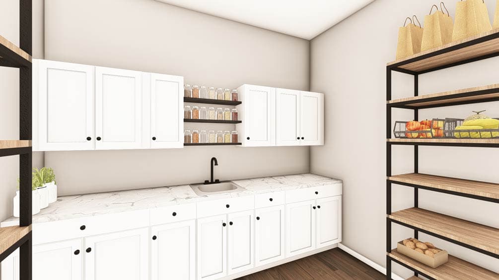 Plan 135421GRA: Contemporary Barndominium House Plan with 3 Beds and Expansive Garage - Image #21 - Barndominium, Contemporary, Country, Modern