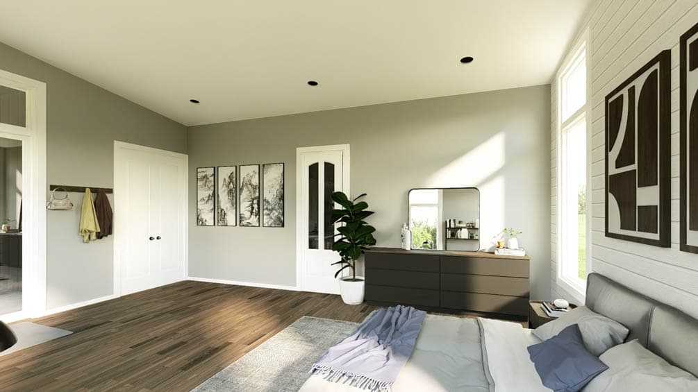 Plan 135421GRA: Contemporary Barndominium House Plan with 3 Beds and Expansive Garage - Image #19 - Barndominium, Contemporary, Country, Modern