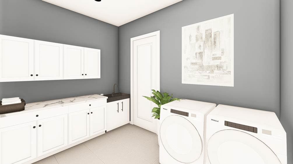 Plan 135421GRA: Contemporary Barndominium House Plan with 3 Beds and Expansive Garage - Image #14 - Barndominium, Contemporary, Country, Modern