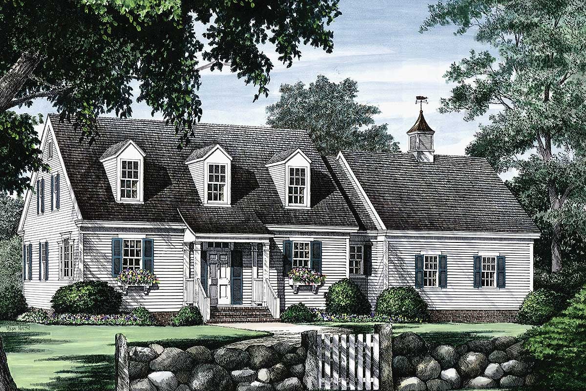 Cape Cod House Plans Architectural Designs