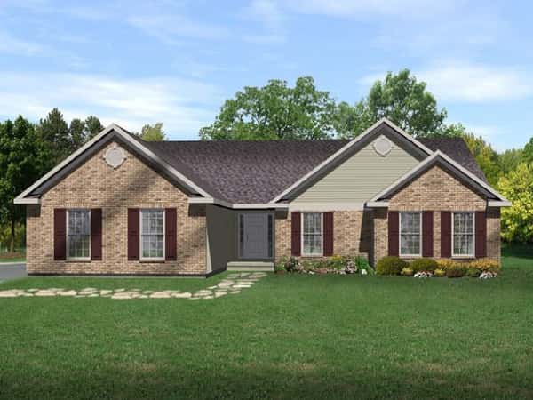 Traditional Ranch House Plan