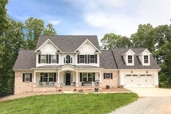 Gorgeous Farmhouse House Plan with Optional Bonus Space