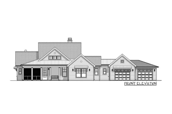 3-Bed Modern Farmhouse Plan Taking Advantage Of Your Views