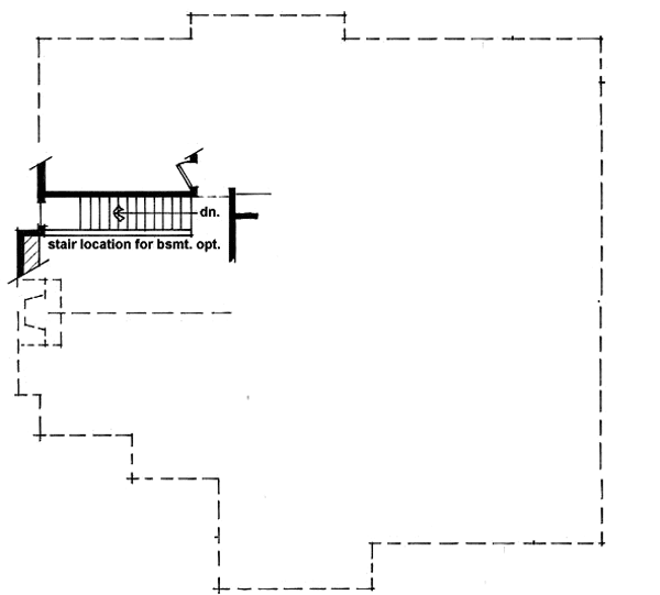 Deep-eaved Bungalow with Optional Bonus Room or In-Law Suite