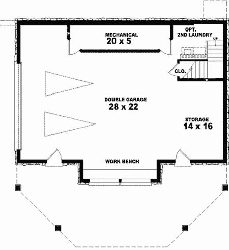 Dramatic Vaulted Family Room