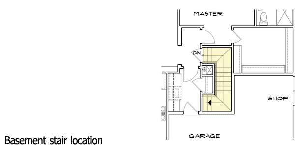 Traditional House Plan with Two Flex Rooms