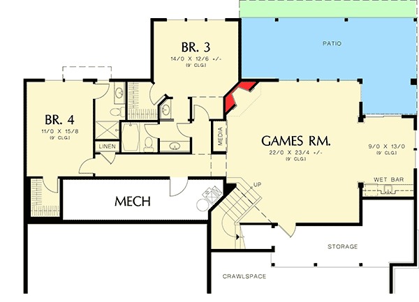 Modern Prairie-Style Home Plan