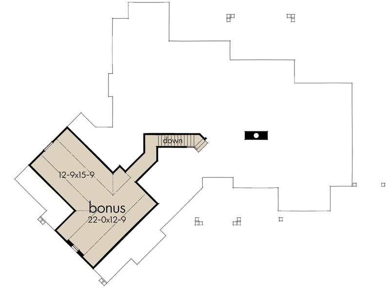 Plan 16800WG: Exciting Mountain House Plan Retreat - 2091 Sq Ft - Floor Plan - Bonus - 3-Car Garage Option (+$195) - Cottage, Craftsman, Mountain, Ranch, Rustic