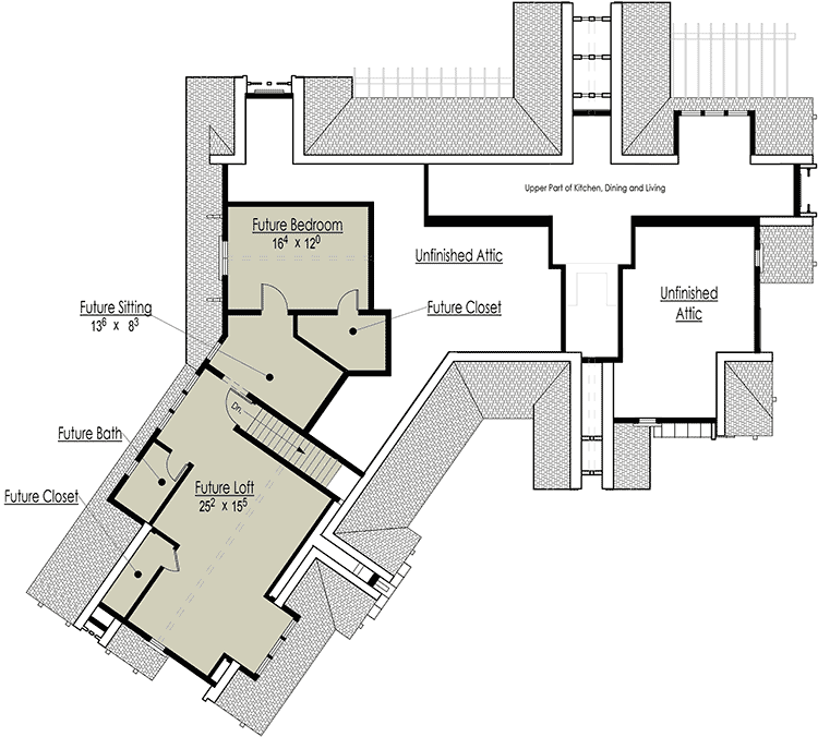 Plan 18268BE: Rustic Mountain Home Plan - Floor Plan - Bonus - Craftsman, Mountain, Rustic, Vacation