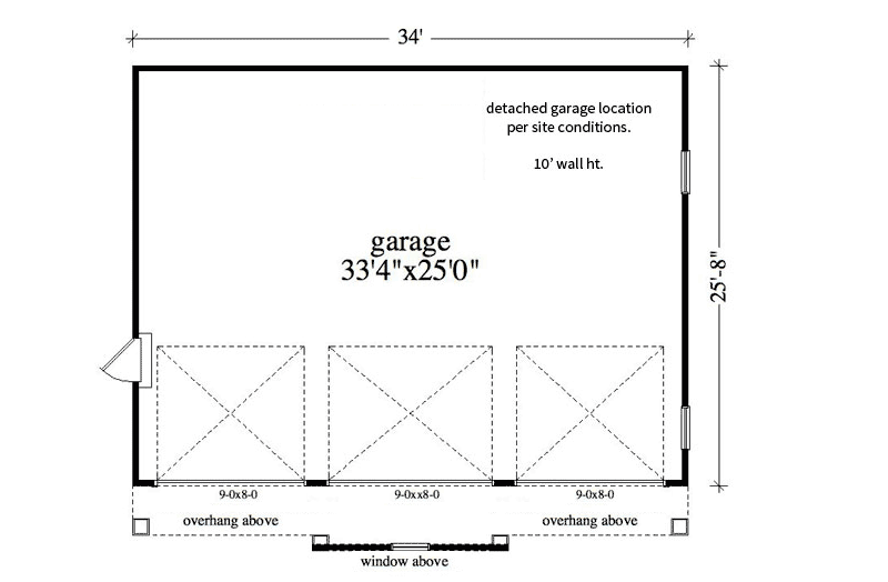 Plan 29883RL: Craftsman House Plan with Up To 5 Bedrooms - 3114 Sq Ft - Floor Plan - Detached Garage - Country, Craftsman, Mountain