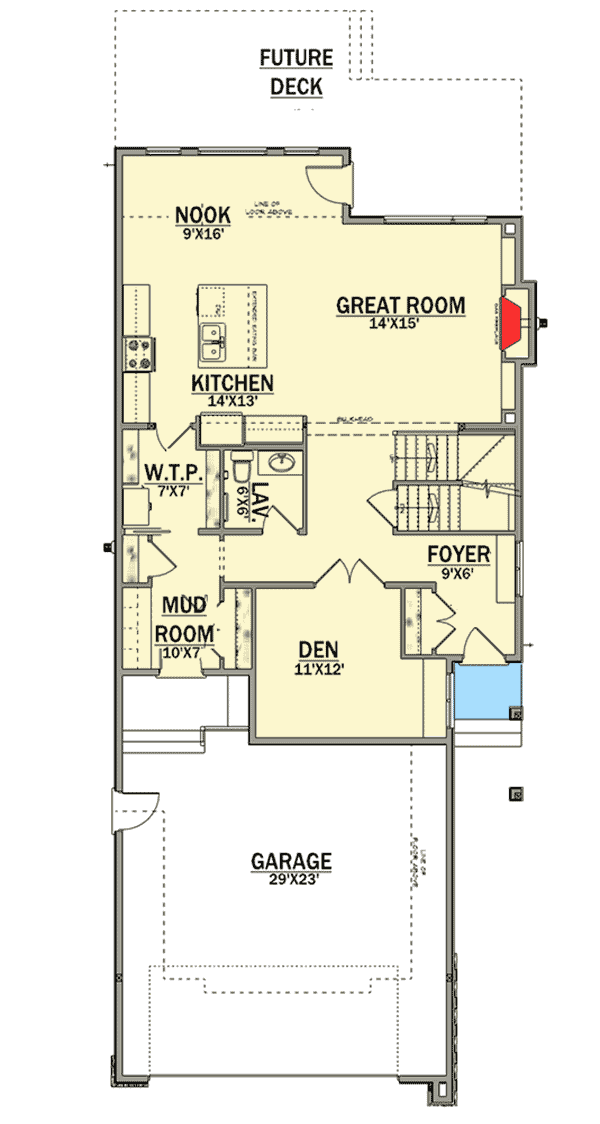 Plan 81685AB: Contemporary House Plan with Tech Area