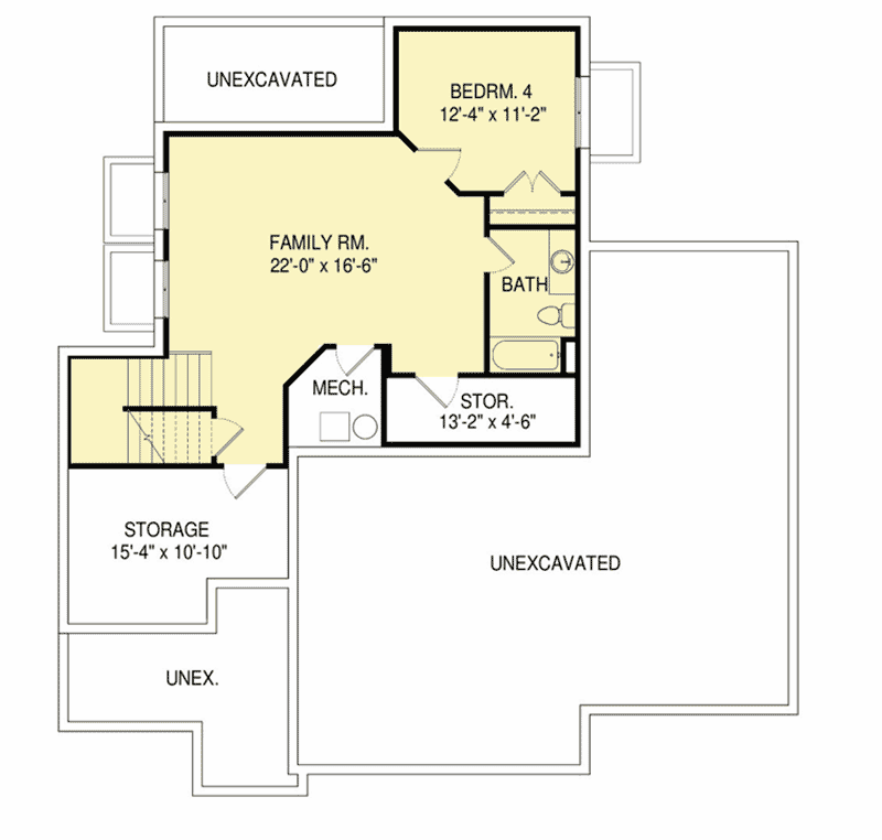Plan 290037IY: Sturdy Craftsman House Plan - Floor Plan - Optional Lower Level - Craftsman, Farmhouse, Northwest