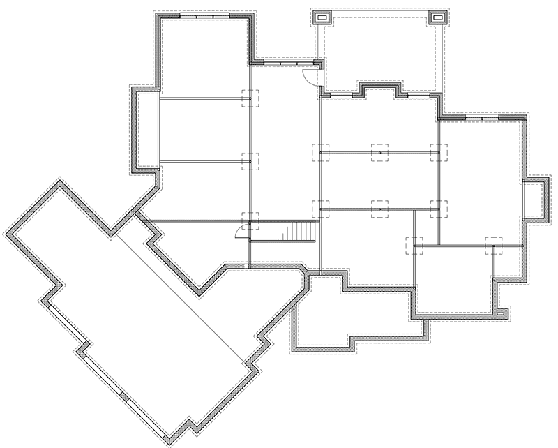 Plan 16899WG: Country Craftsman with Bonus Over Garage - Floor Plan - Walkout Basement - Country, Craftsman, European, New American, Northwest