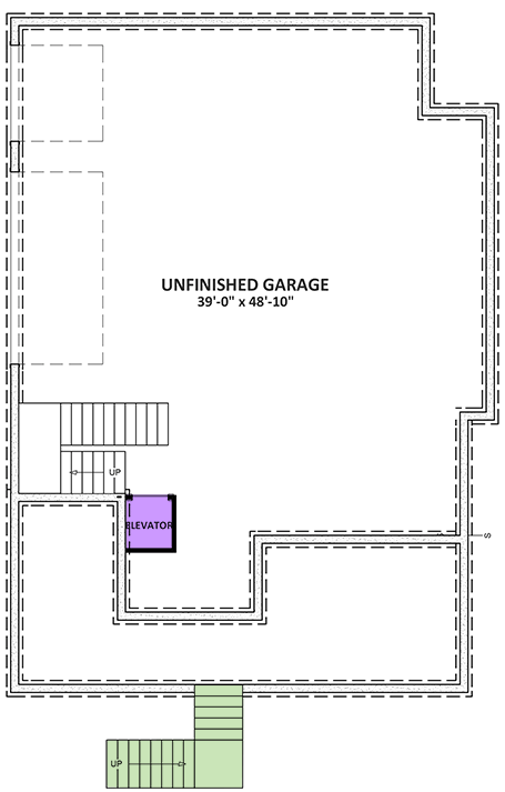 Plan 765004TWN: Exciting Beach House Plan with Rooftop Garden - Floor Plan - Ground Level - Beach, Coastal, Low Country, Northwest, Vacation