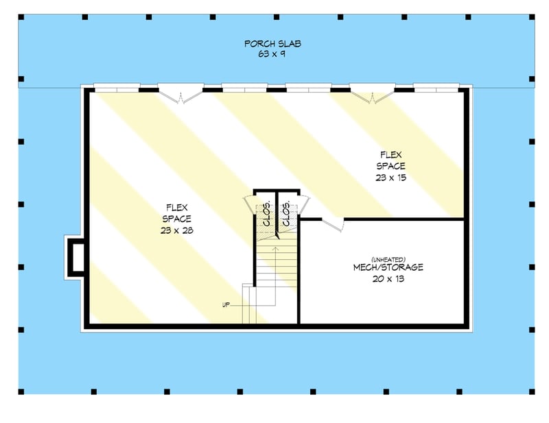 Plan 68660VR: Country House Plan with Wraparound Porch and Three Bedroom Suites - 2662 Sq Ft - Floor Plan - Optional Basement - Country, Farmhouse, Traditional