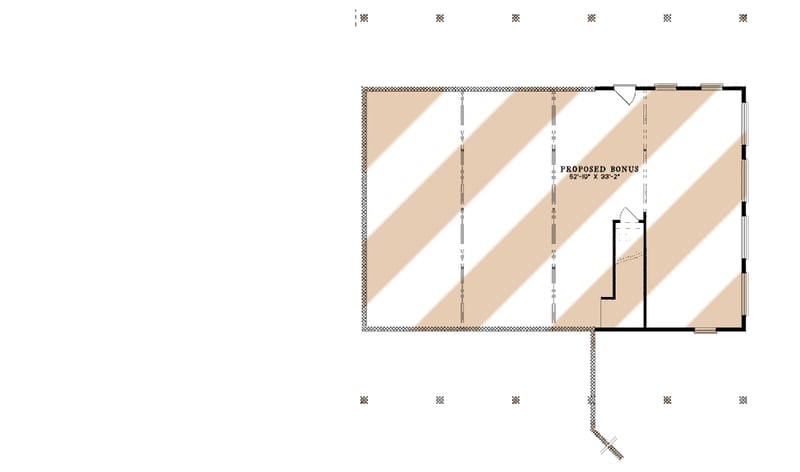 Plan 70833MK: 2700 Square Foot Rustic Country House Plan with Bonus Apartment Above Garage - Floor Plan - Lower Level Bonus - Country, Craftsman, Mountain, Rustic