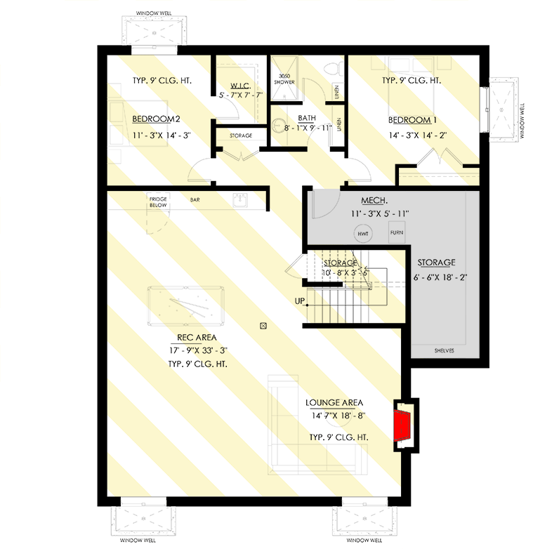 Plan 270097AF: Barndominium-Style Modern Farmhouse House Plan with Vaulted Ceiling - 2790 Sq Ft - Floor Plan - Optional Lower Level - Barndominium, Country, Craftsman, Farmhouse, Modern Farmhouse