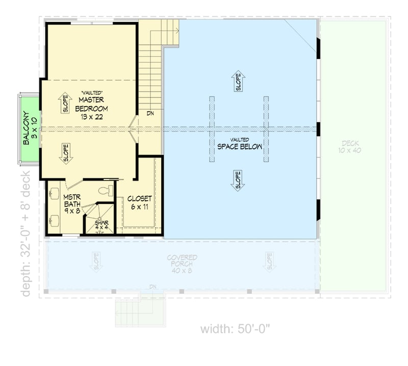 Plan 680337VR: 2-Story Mountain Home Plan with Great Room and Wrap ...