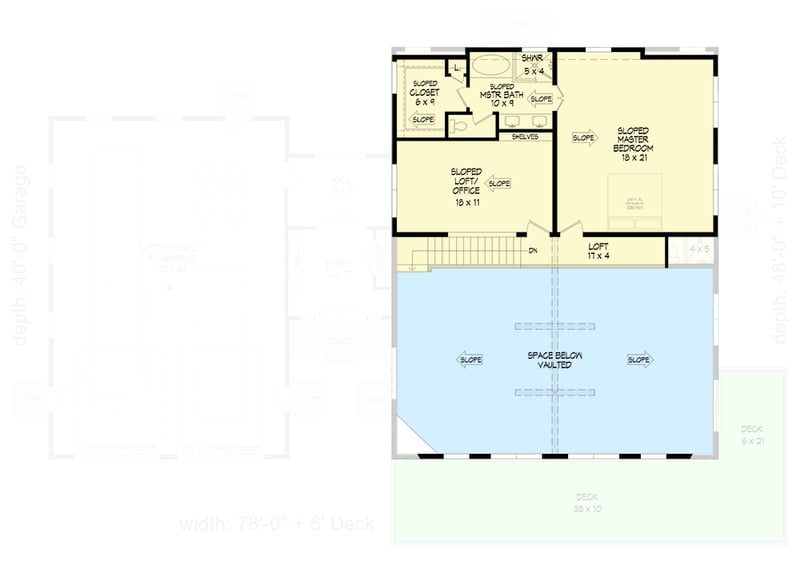 Plan 680424VR: Three-Story Mountain Lake House Plan with Oversized RV Friendly Garage - 4005 Sq Ft - Floor Plan - 3rd Floor - Country, Craftsman, Mountain