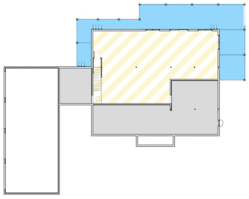 Plan 770031CED: 4-Bed Modern House Plan with Two-Story Great Room - 5268 Sq Ft - Floor Plan - Optional Lower Level - Contemporary, Mid Century Modern, Modern