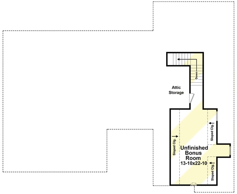 Plan 51134MM: Attractive Country In Multiple Sizes - Floor Plan - Bonus - Country, Traditional