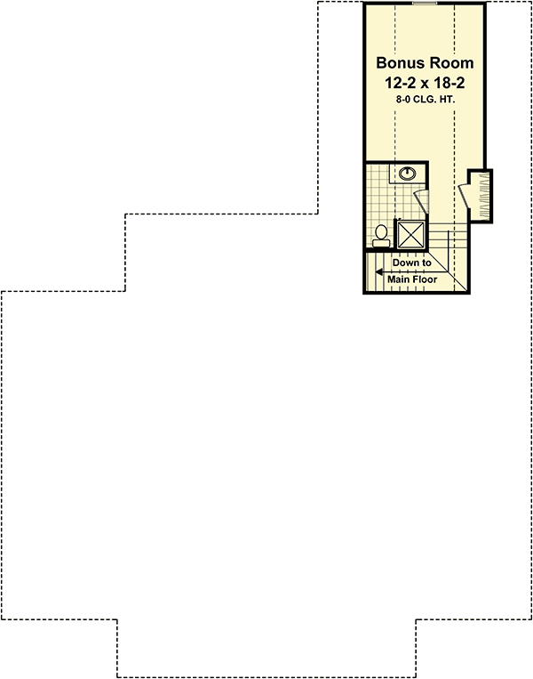 Plan 51163MM: Flexible French Country With Bonus and Flex Rooms - Floor Plan - Bonus - Acadian, European, French Country, Louisiana-Style, Southern