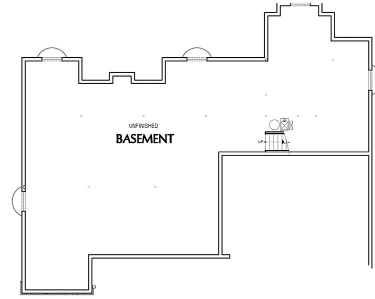 Plan 69005AM: One-Story Cottage with Home Office and Bonus - 2373 Sq Ft - Floor Plan - Unfinished Basement  - Craftsman, Northwest