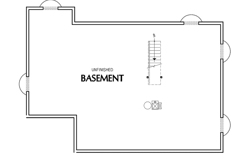 Plan 69037AM: Country Home Plan with 3 Functional Dormers - 2561 Sq Ft - Floor Plan - Basement - Country, Farmhouse, Traditional