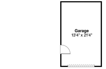 Plan 72803DA: 3 Bed Cottage with Detached Garage - 1275 Sq Ft - Floor Plan - Detached Garage - Cottage, Country, Craftsman, Rustic, Vacation