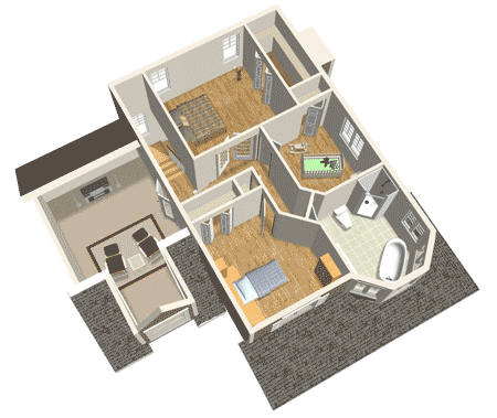 Plan 80651PM: Ideal Family Home Plan - Floor Plan - 2nd Floor - Country, Traditional