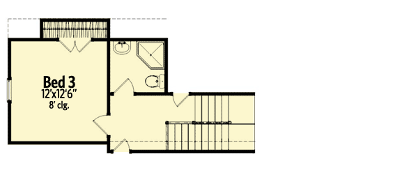 Plan 86220HH: Timeless Country House Plan - Floor Plan - 2nd Floor - Country