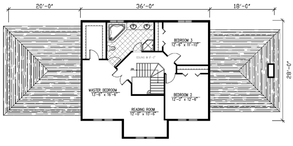 Plan 90097PD: Stately Home Plan - Floor Plan - 2nd Floor - European, French Country, Southern