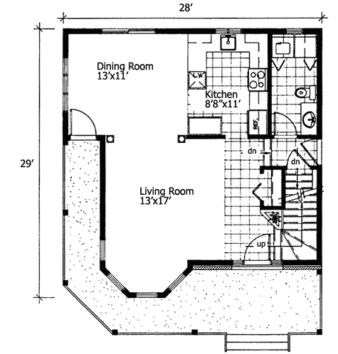 Plan 90217PD: Victorian with Wrap-Around Porch - Floor Plan - Main Level - Cottage, Country, Victorian