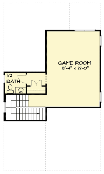 Plan 93047EL: Craftsman Bungalow With Optional 3rd Floor - Floor Plan - Optional - Cottage, Craftsman, Northwest