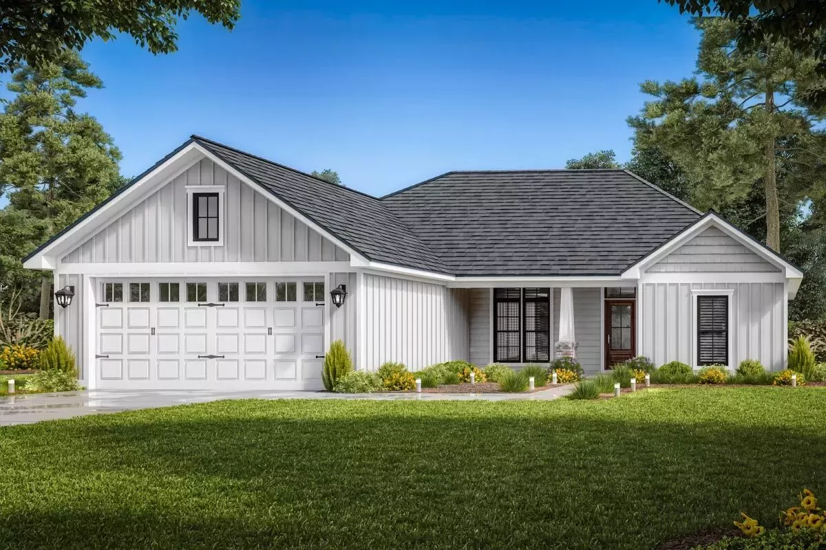 Split Bedroom Craftsman House Plan