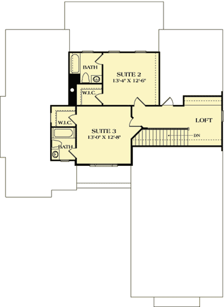 Plan 17701LV: Marvelous Open Floor Plan - Floor Plan - 2nd Floor - Craftsman, Northwest, Shingle