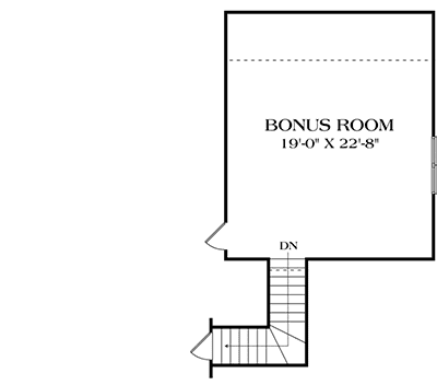 Charming Shingle Cottage - 17705LV floor plan - Bonus