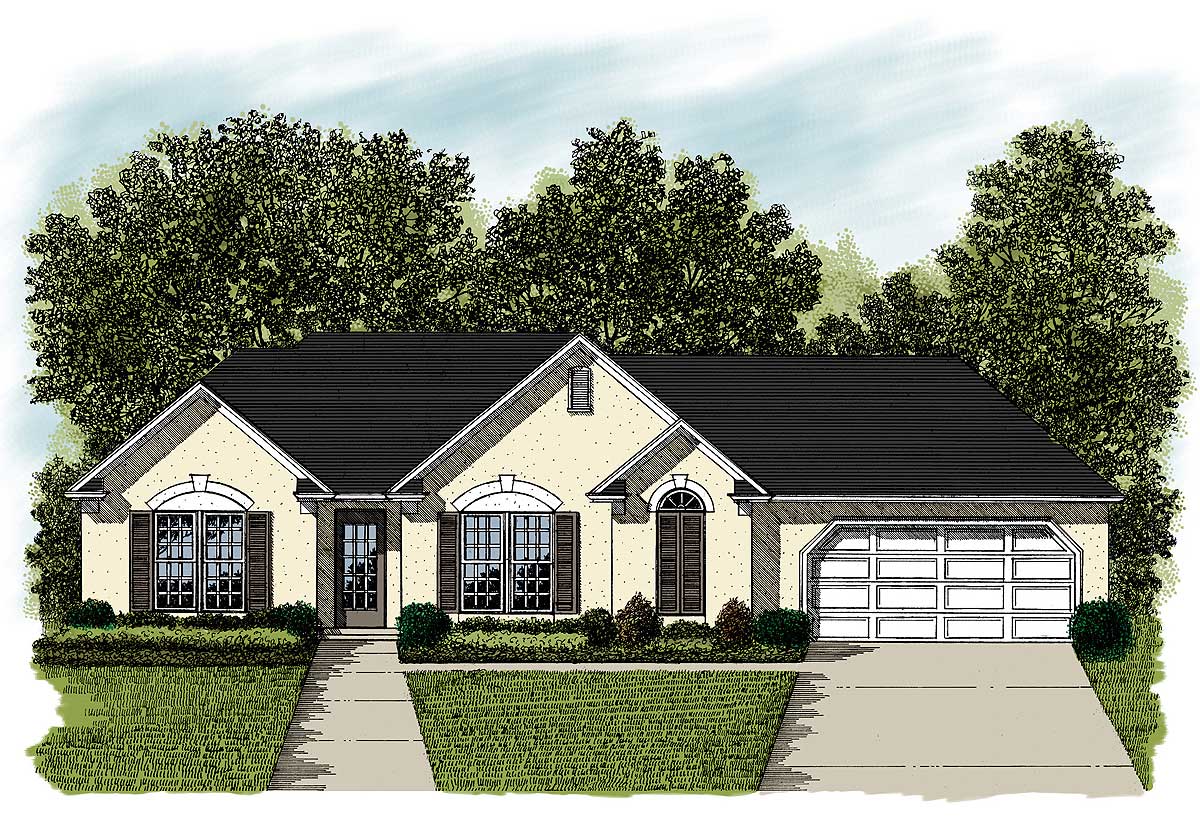 European Ranch Home