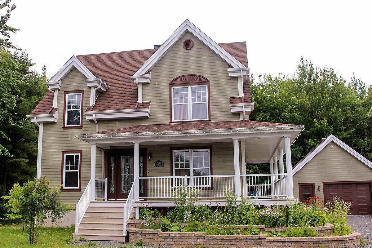 Delightful Wrap-Around Porch - 21951DR | Architectural Designs - House ...