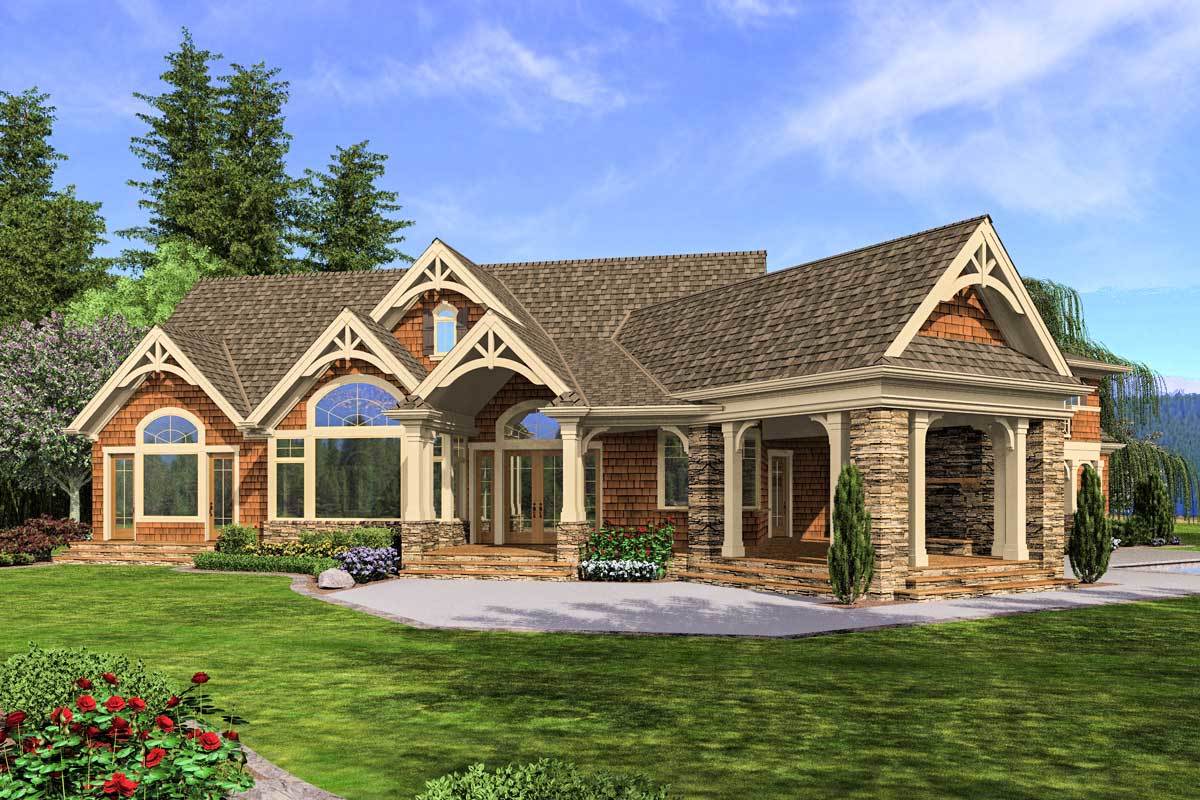 Rugged Good Looks - 23467JD | Architectural Designs - House Plans