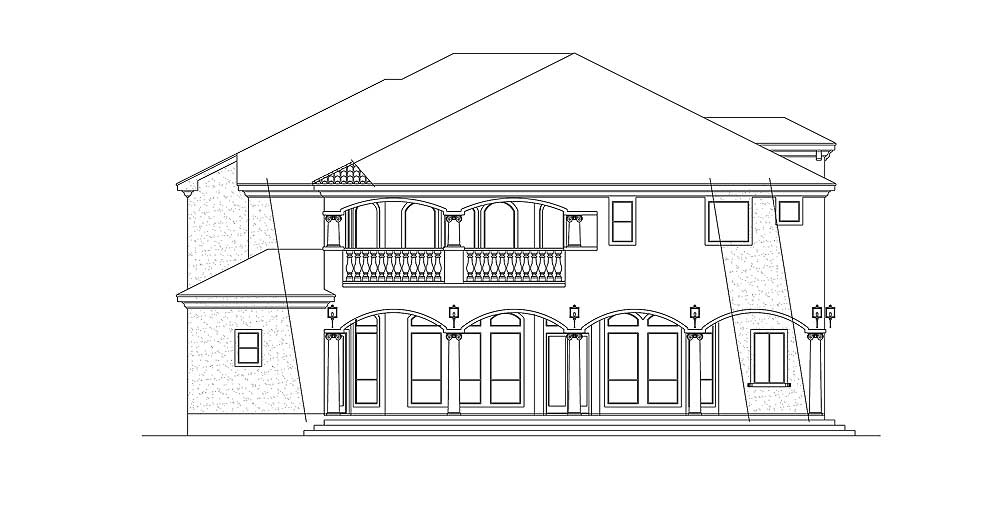 Plan 36526TX: Luxurious Mediterranean House Plan with Wrap-Around