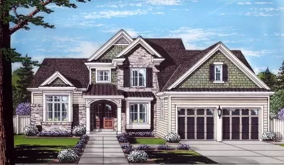 Cost-to-Build Report for Plan 39253ST: Exciting Traditional House Plan ...