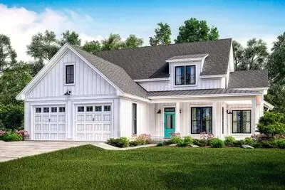 View of Cost-to-Build Report for Plan 51765HZ: Exclusive Modern Farmhouse Plan ...