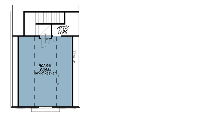 Plan 70564MK: 3-Bed French Country House Plan With Bonus Room Over Garage - 2275 Sq Ft - Floor Plan - Bonus Level - European, French Country, Traditional